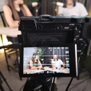 Grabación del podcast rodéate de gigantes